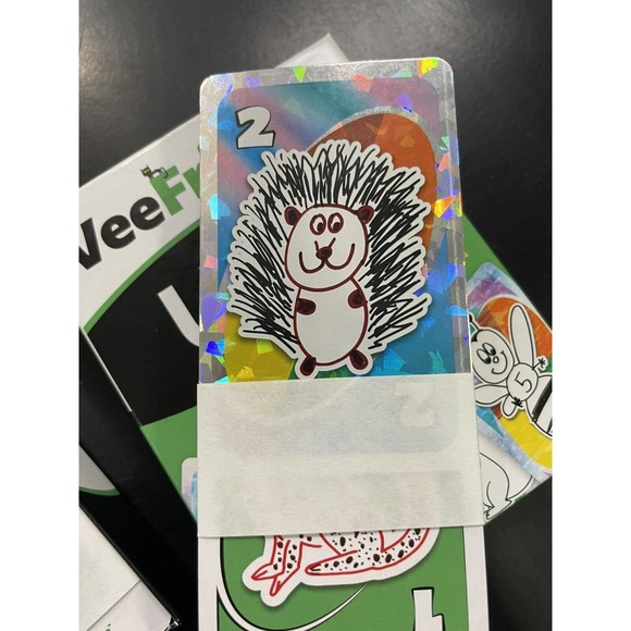 Mattel Creation Veefriends UNO Card Game By Gary Vee Tier 3 Ultra Rare Porcupine - Picture 4 of 10
